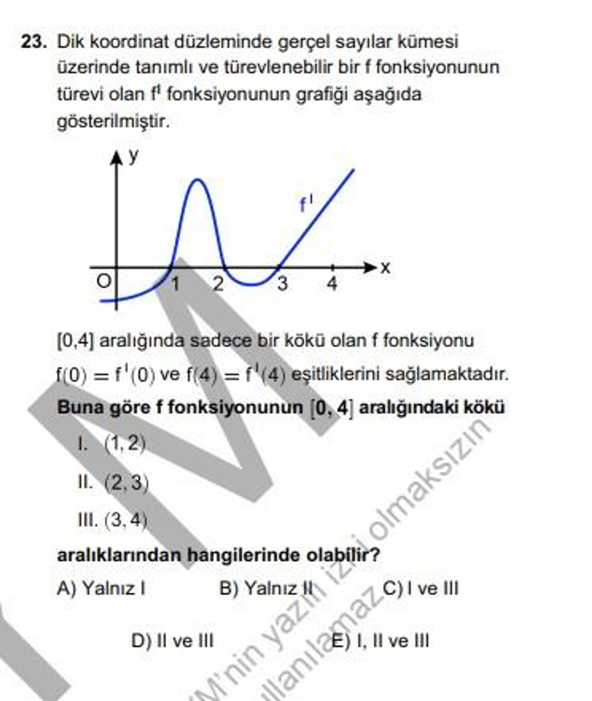 Matematik Testi Temel Soru Kitapçığı'nda yer alan 23 numaralı soru - Sputnik Türkiye, 1920, 21.07.2026