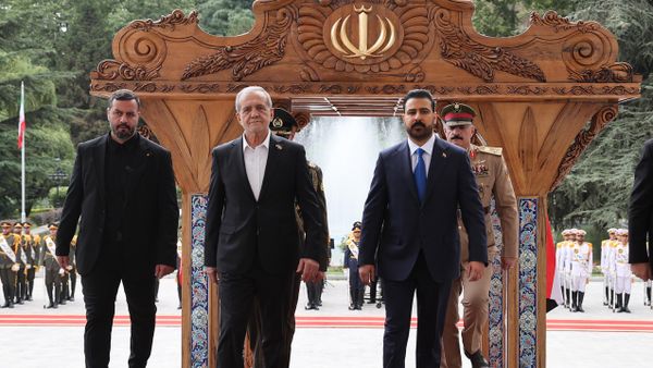 Mesud Pezeşkiyan ve Ali ez-Zeydi  - Sputnik Türkiye