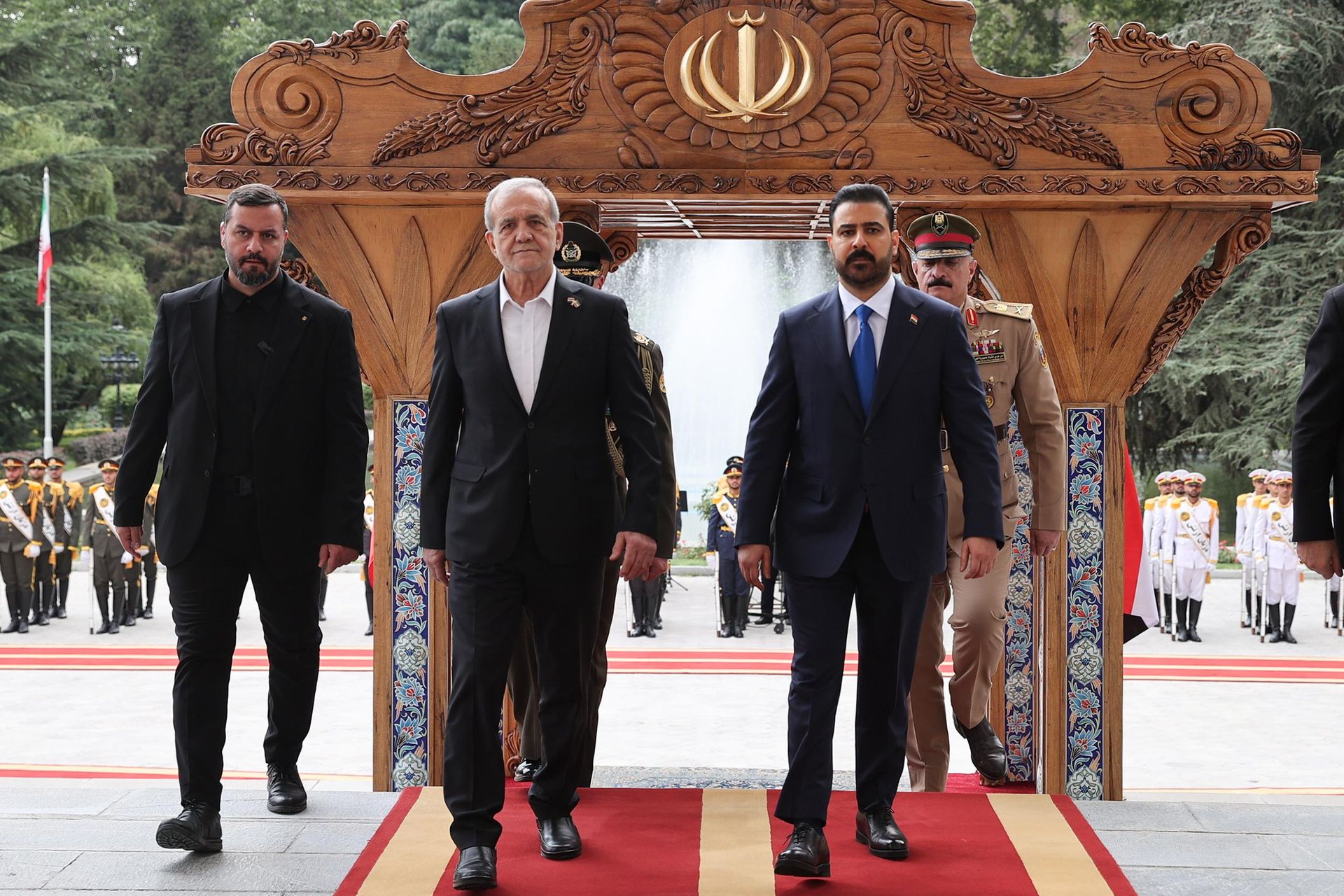 Mesud Pezeşkiyan ve Ali ez-Zeydi  - Sputnik Türkiye, 1920, 24.07.2026