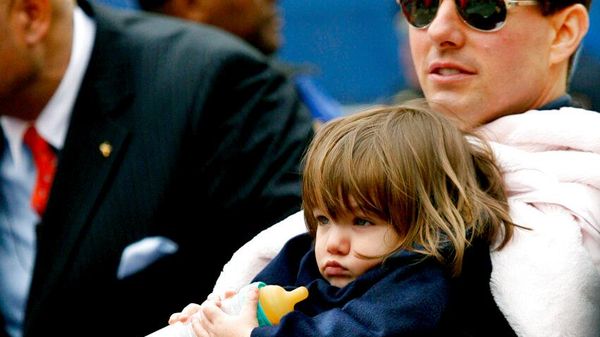Tom Cruise ve kızı Suri  - Sputnik Türkiye