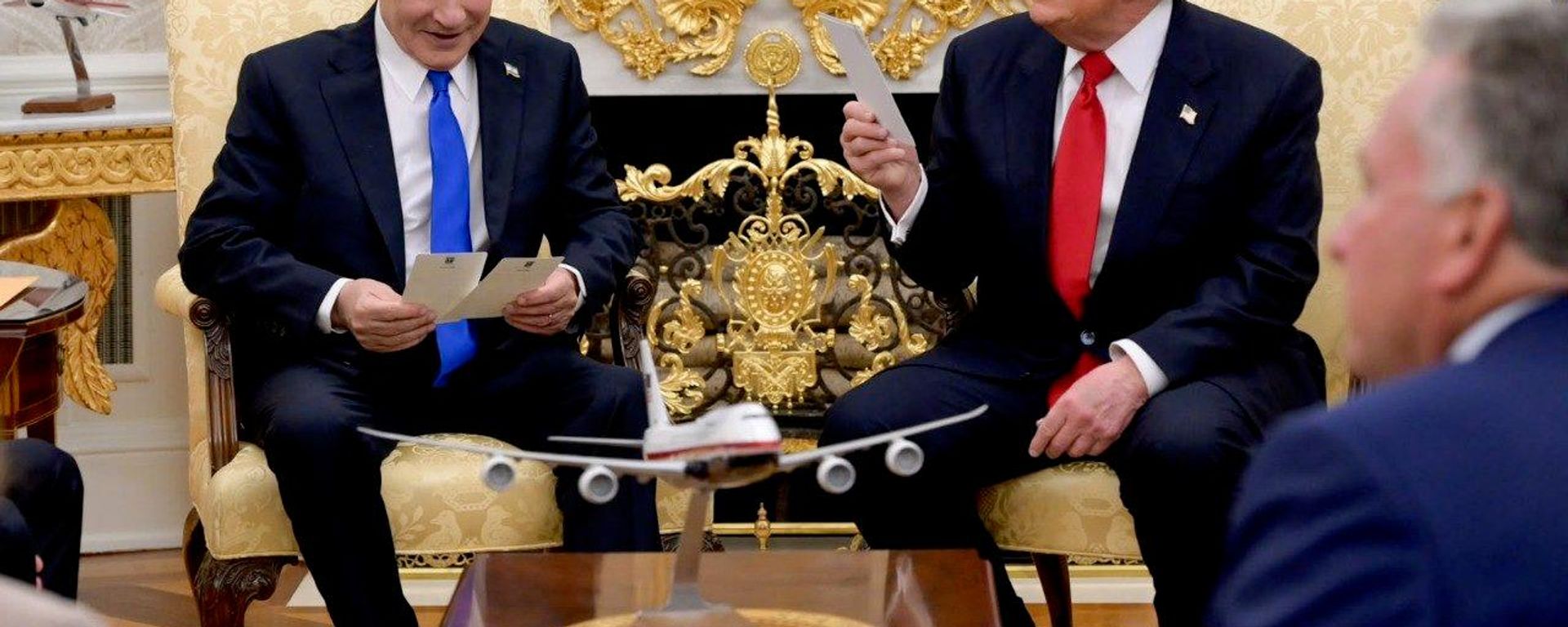 Netanyahu-Trump - Sputnik Türkiye, 1920, 29.07.2026