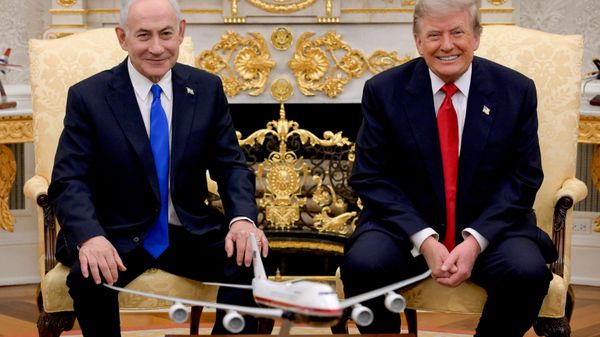Netanyahu-Trump - Sputnik Türkiye