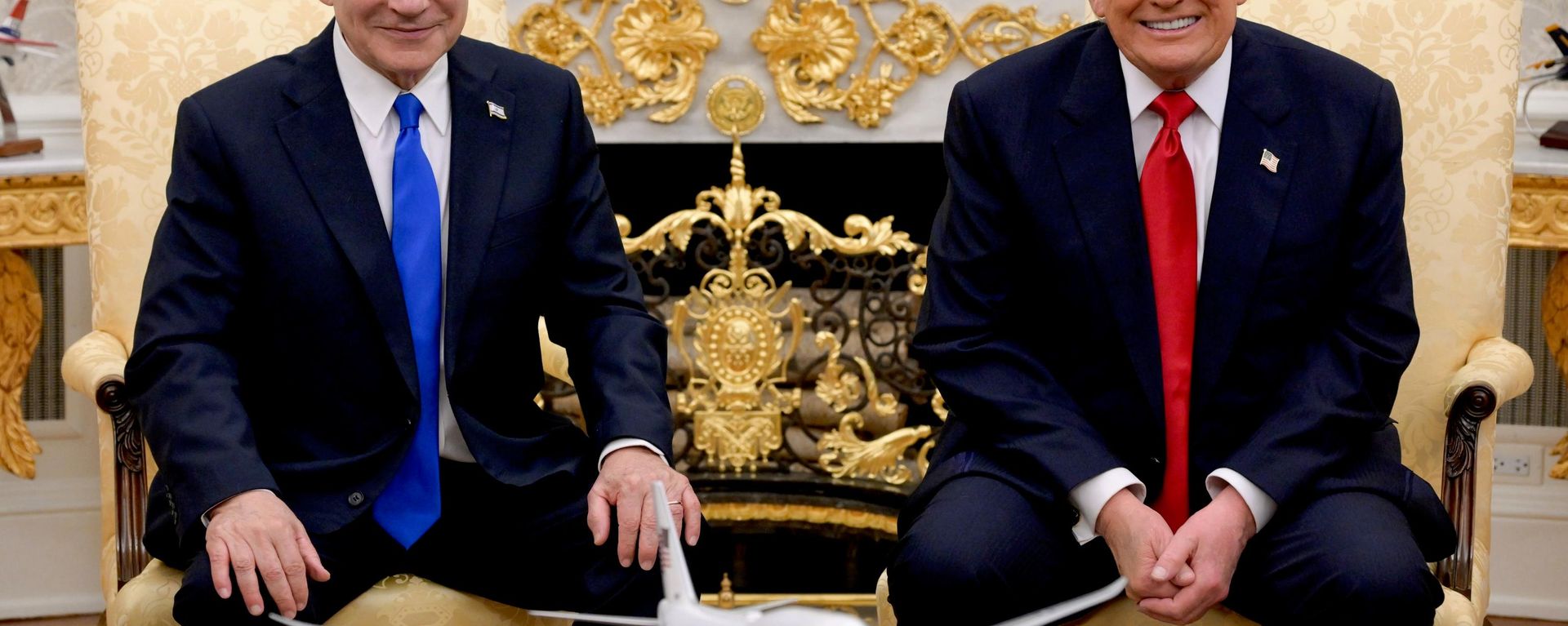 Netanyahu-Trump - Sputnik Türkiye, 1920, 14.10.2026