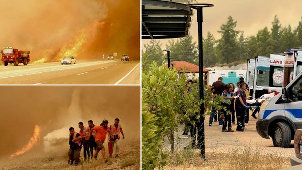 Muğla Seydikemer'de orman yangını: Fethiye-Antalya yolu kapatıldı, devlet hastanesi ve evler tahliye edildi
 - Sputnik Türkiye