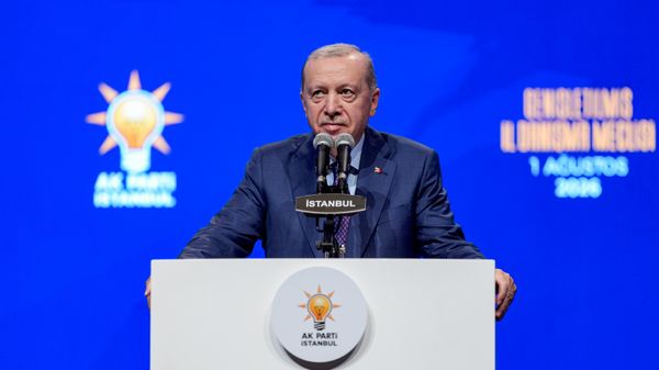 Cumhurbaşkanı ve AK Parti Genel Başkanı Recep Tayyip Erdoğan, İl Danışma Meclisi programına katılarak konuşma yaptı - Sputnik Türkiye