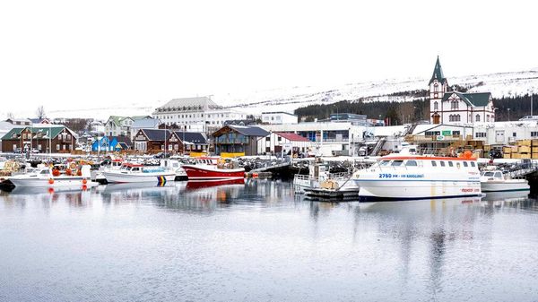 İzlanda'daki Husavik limanı - Sputnik Türkiye