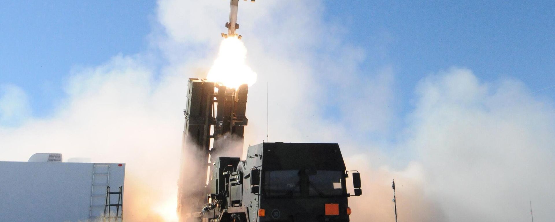 Ракета ЗРК Patriot PAC-3 MSE запускается из пусковой установки MEADS - Sputnik Türkiye, 1920, 10.08.2026