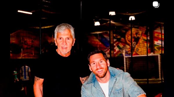 Jorge Messi ve Lionel Messi - Sputnik Türkiye