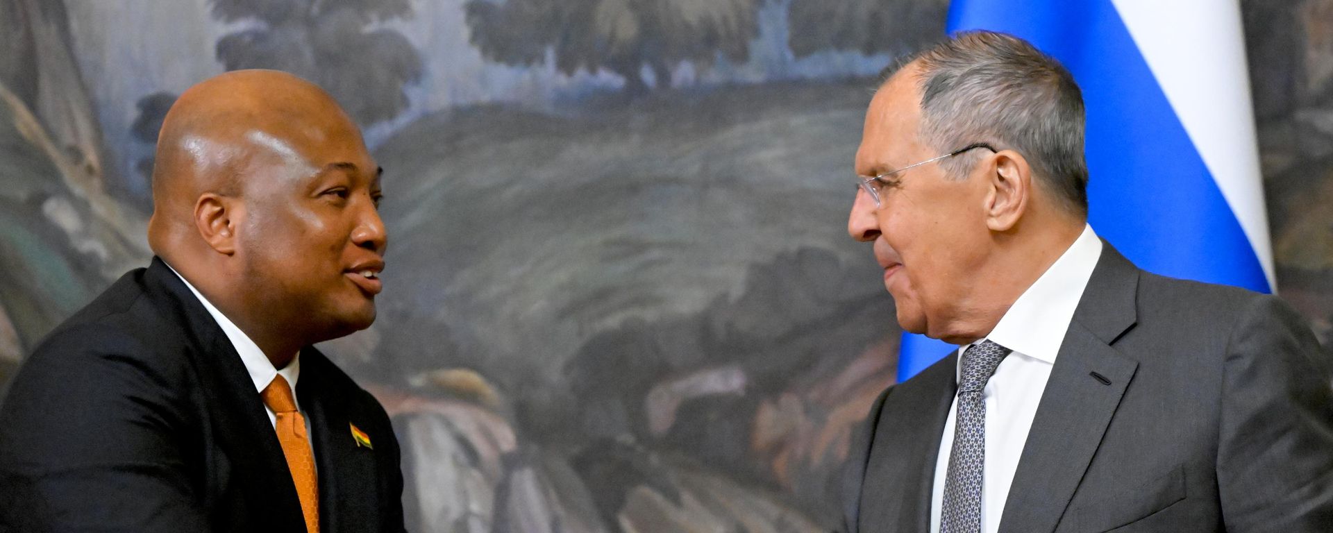 Встреча главы МИД РФ Лаврова с главой МИД Республики Гана Аблаквой - Sputnik Türkiye, 1920, 17.08.2026