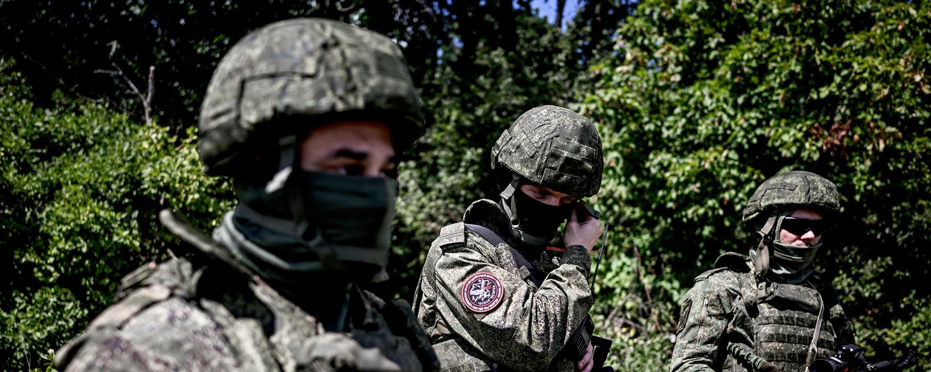 Rusya'nın Ukrayna ve Donbass'taki özel askeri harekat bölgesinde görev yapan askerler - Sputnik Türkiye, 1920, 18.08.2026