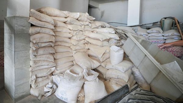 Mersin'in Tarsus ilçesinde bir fabrikada ele geçirilen 30 ton böceklenmiş ve küflenmiş un imha edildi - Sputnik Türkiye