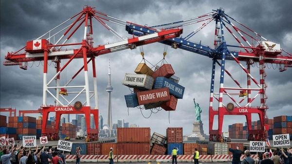 Kanada-ABD Ticaret Krizi (Temsili Görsel) - Sputnik Türkiye