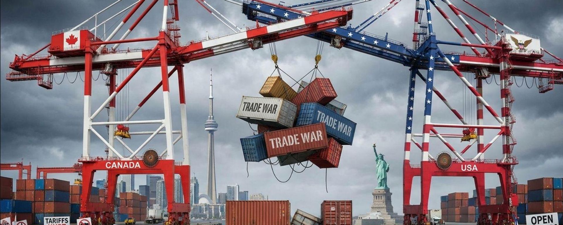 Kanada-ABD Ticaret Krizi (Temsili Görsel) - Sputnik Türkiye, 1920, 23.08.2026