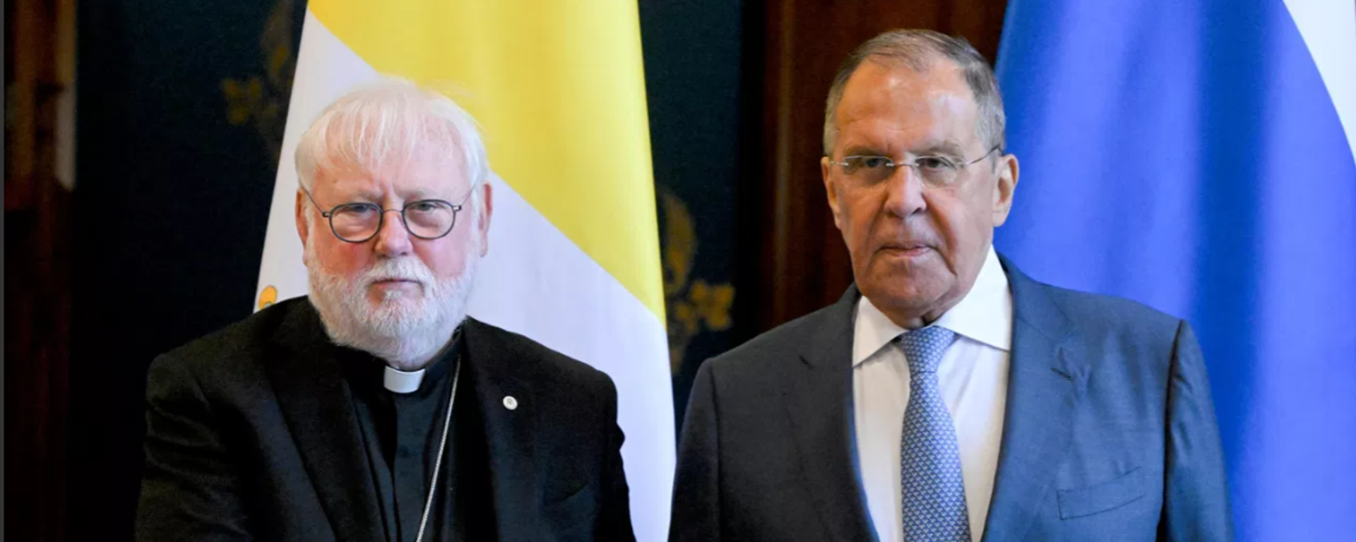 Sergey Lavrov-Paul Richard Gallagher - Sputnik Türkiye, 1920, 25.08.2026