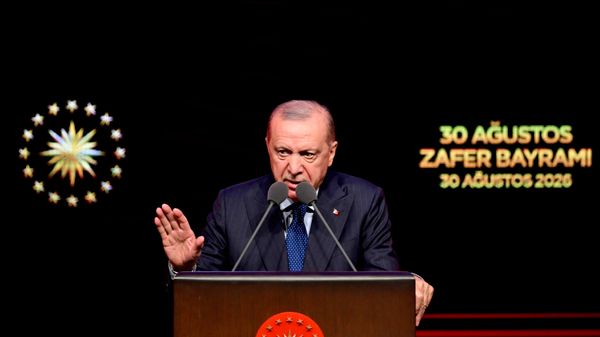 Cumhurbaşkanı Erdoğan,  30 Ağustos Zafer Bayramı Özel Programı'na katılarak konuşma yaptı - Sputnik Türkiye