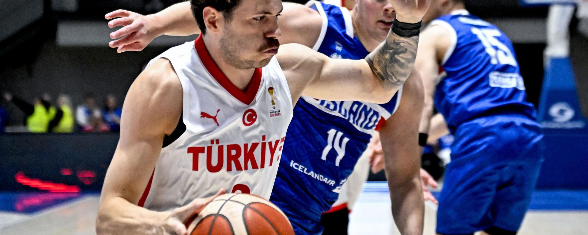 FIBA 2027 Dünya Kupası Avrupa Elemeleri 2. Tur J Grubu'ndaki ikinci maçında A Milli Erkek Basketbol Takımı ile İzlanda karşılaştı. - Sputnik Türkiye, 1920, 01.09.2026