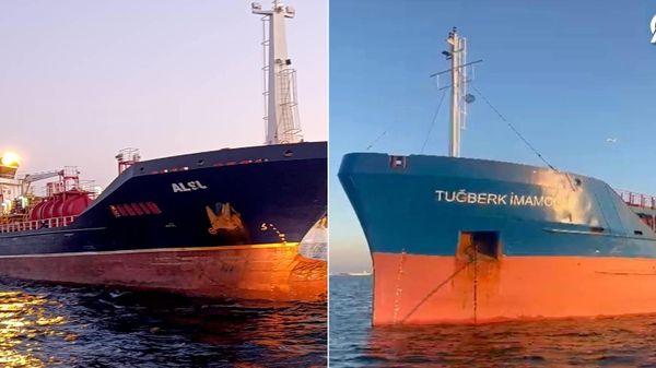 Silivri açıklarında iki gemi çarpıştı
 - Sputnik Türkiye