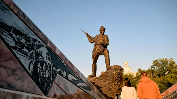 Habarovsk'ta Sovyet Zafer Anıtı - Sputnik Türkiye