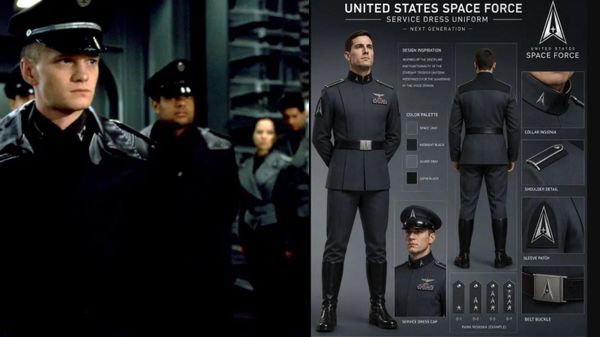 Trump'ın paylaştığı yeni ABD uzay gücü üniforması ünlü 'Starship Troopers' filmine benzetildi - Sputnik Türkiye