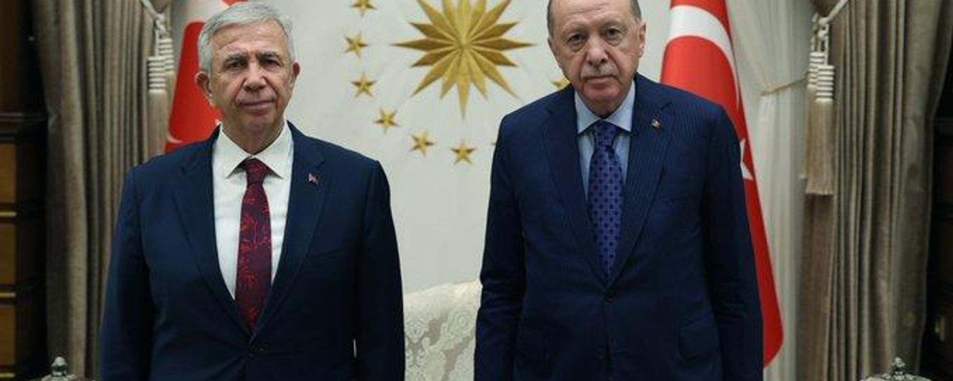Cumhurbaşkanı Recep Tayyip Erdoğan ve Ankara Büyükşehir Belediye Başkanı Mansur Yavaş - Sputnik Türkiye, 1920, 09.09.2026