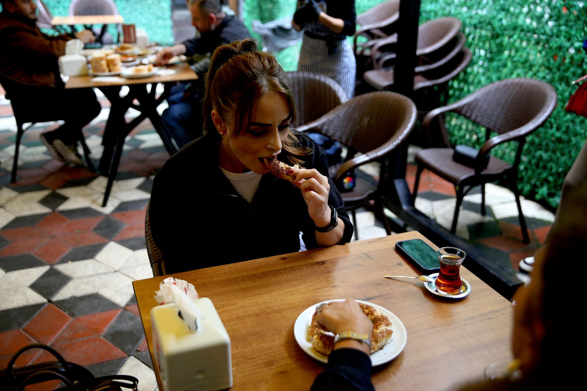 Ordulu fırıncı hamsili simit yaptı - Sputnik Türkiye, 1920, 20.09.2026