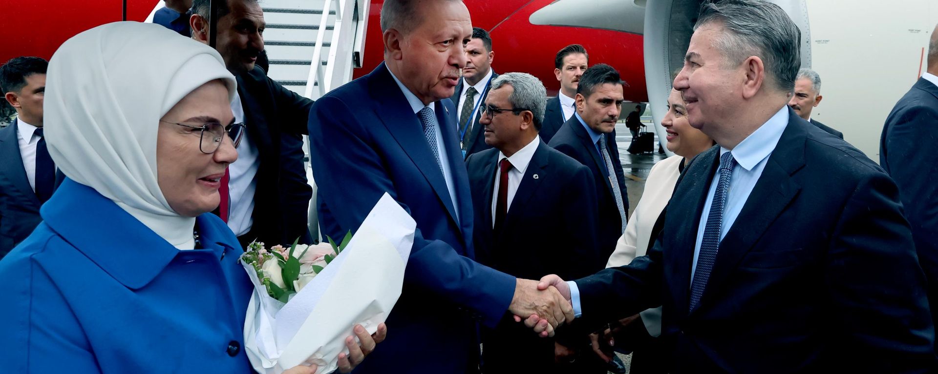 Cumhurbaşkanı Erdoğan, ABD'nin New York şehrine geldi - Sputnik Türkiye, 1920, 21.09.2026