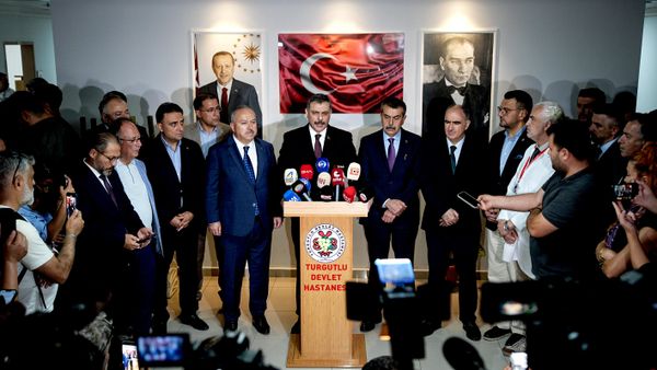 İçişleri Bakanı Mustafa Çiftçi  ve Milli Eğitim Bakanı Yusuf Tekin  - Sputnik Türkiye