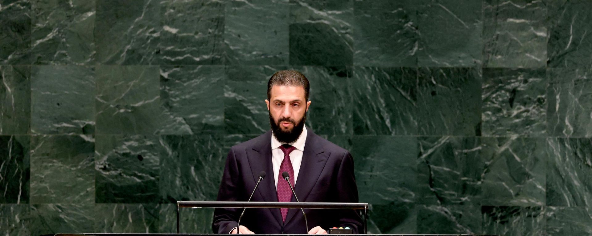 Ahmed Şara - Sputnik Türkiye, 1920, 23.09.2026