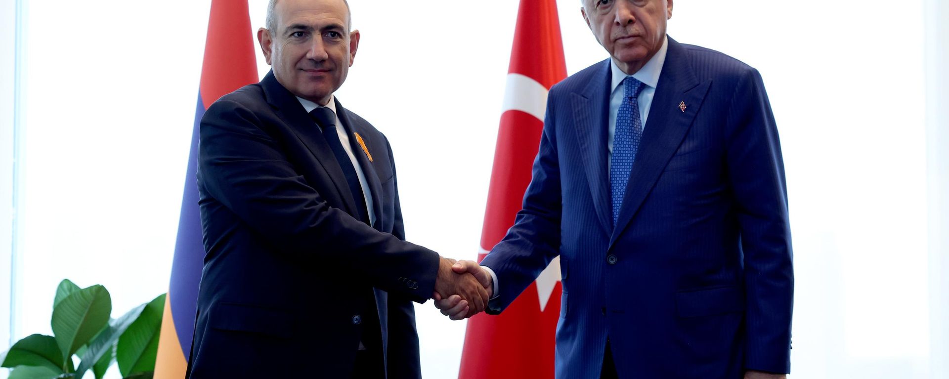 Cumhurbaşkanı Recep Tayyip Erdoğan ve Ermenistan Başbakanı Nikol Paşinyan - Sputnik Türkiye, 1920, 23.09.2026