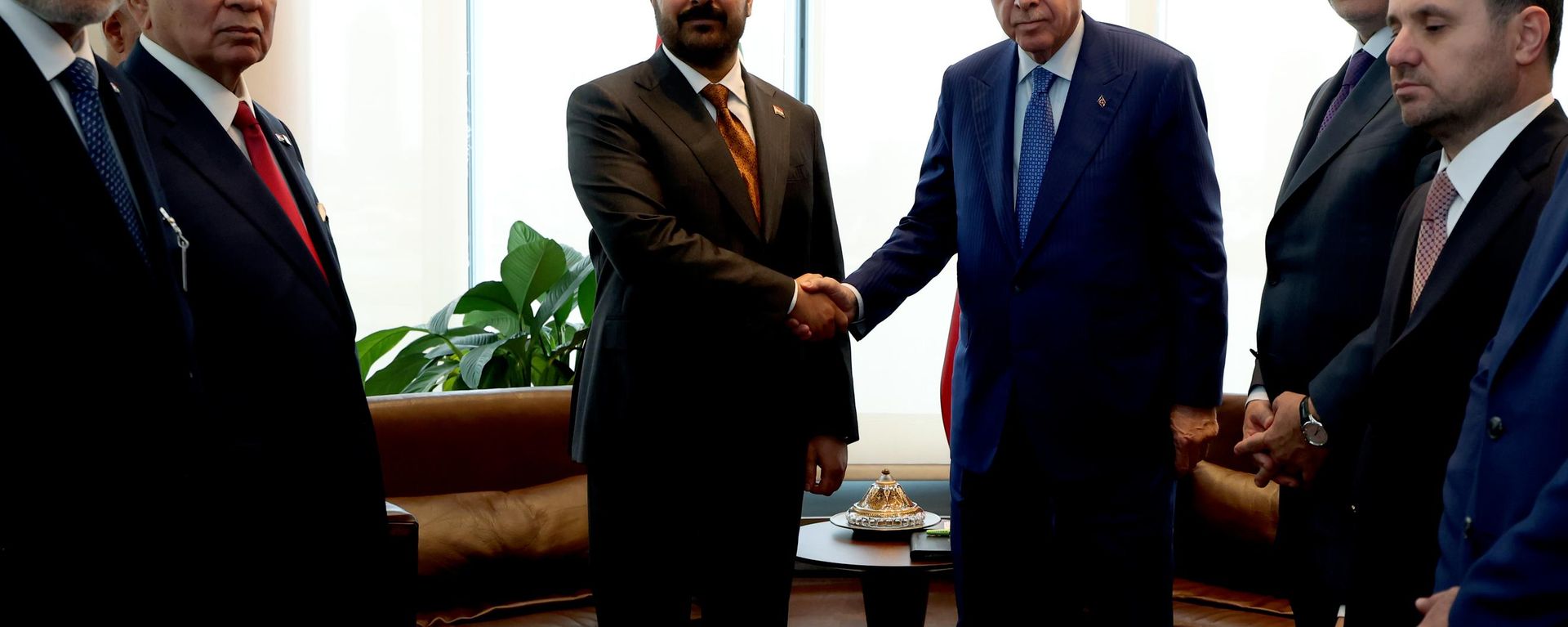 Cumhurbaşkanı Recep Tayyip Erdoğan ve Irak Başbakanı Ali ez-Zeydi - Sputnik Türkiye, 1920, 23.09.2026