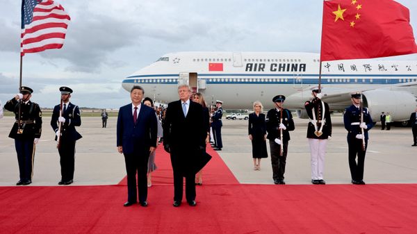 ABD Başkanı Donald Trum, Çin Devlet Başkanı Şi Cinping - Sputnik Türkiye