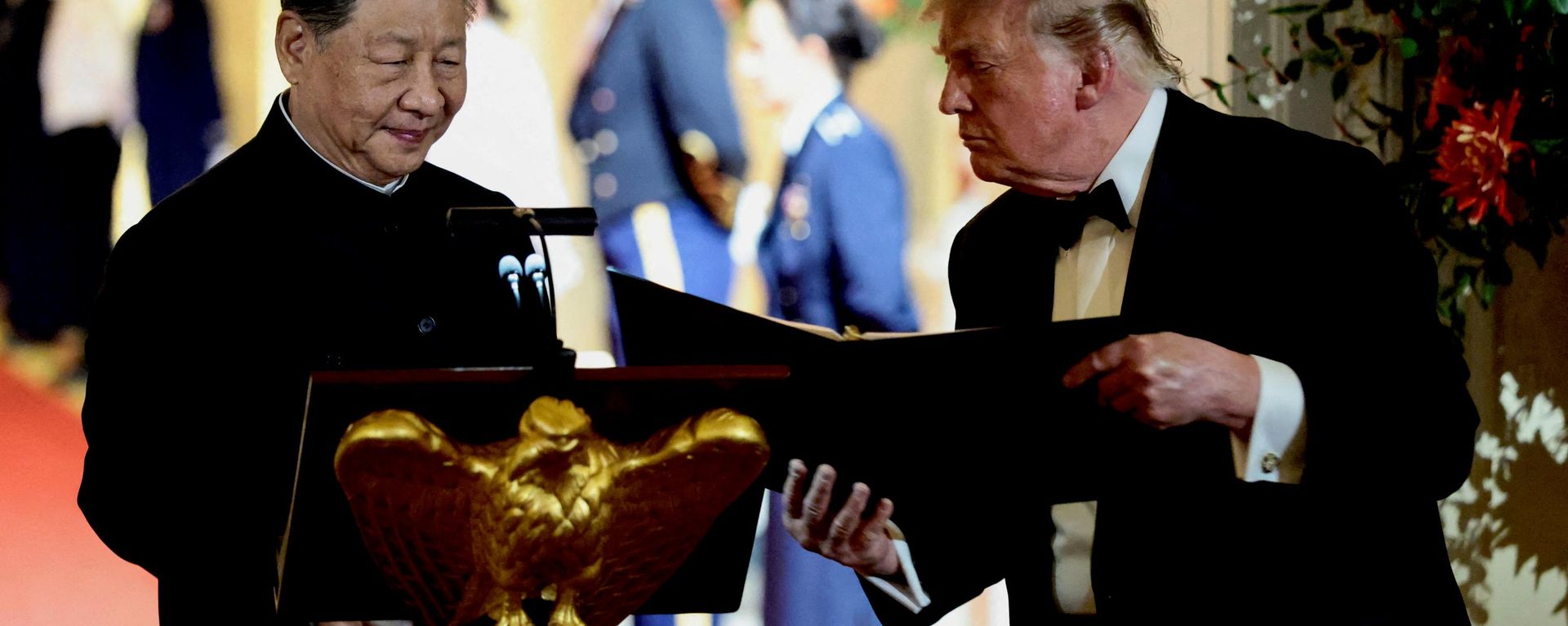 Trump Şi'ye 'kel kartal' hediye etti - Sputnik Türkiye, 1920, 25.09.2026