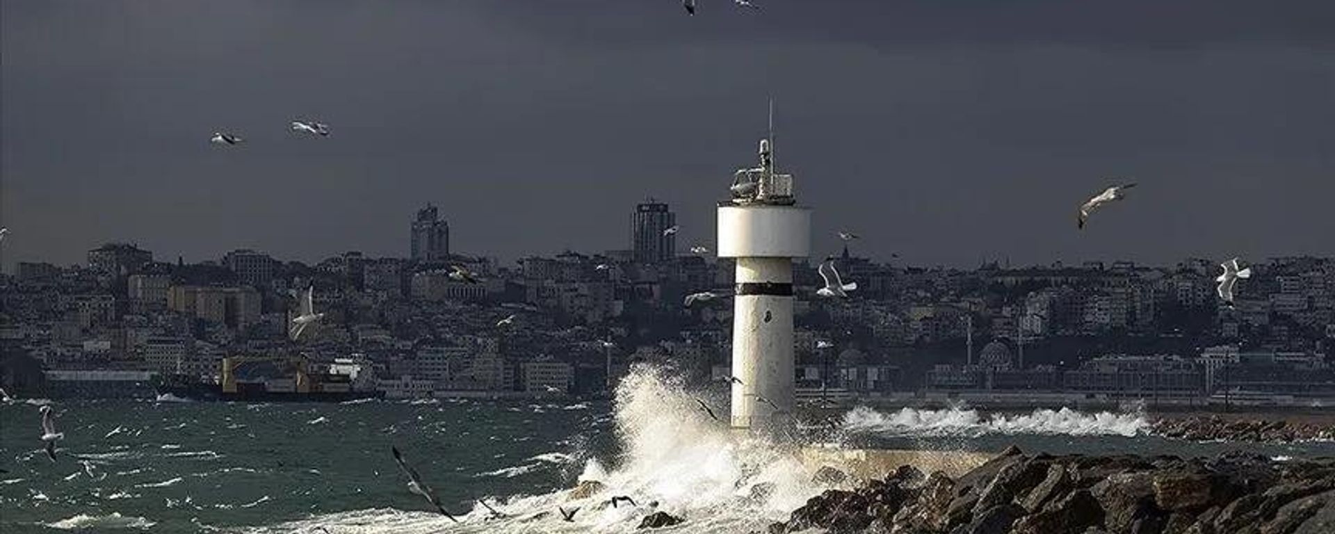 Marmara Denizi'nde akşam saatlerinde fırtına uyarısı - Sputnik Türkiye, 1920, 14.10.2026
