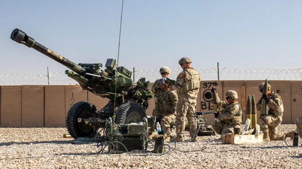 Amerikan askerleri Irak'taki Ayn el-Esad Hava Üssü'nde - Sputnik Türkiye
