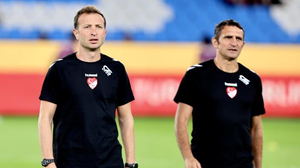 Süper Lig hakemi Yasin Kol ve Süper Lig yardımcı hakemi Göktuğ Hazar Erel  - Sputnik Türkiye