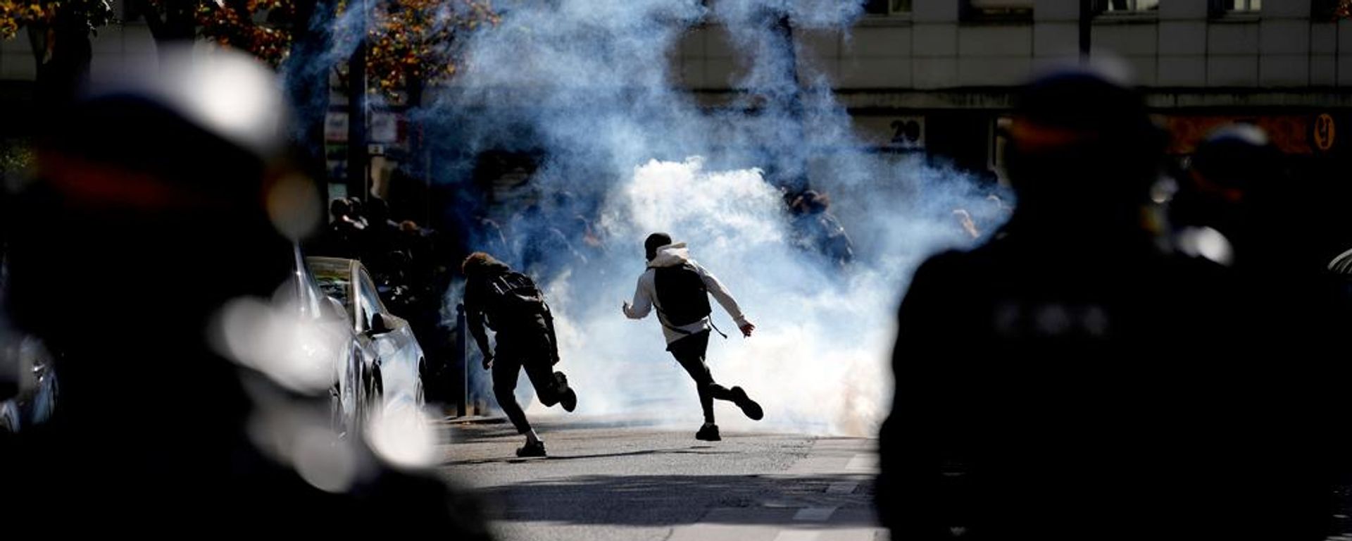 Fransa'da öğrenci protestoları - Sputnik Türkiye, 1920, 05.10.2026