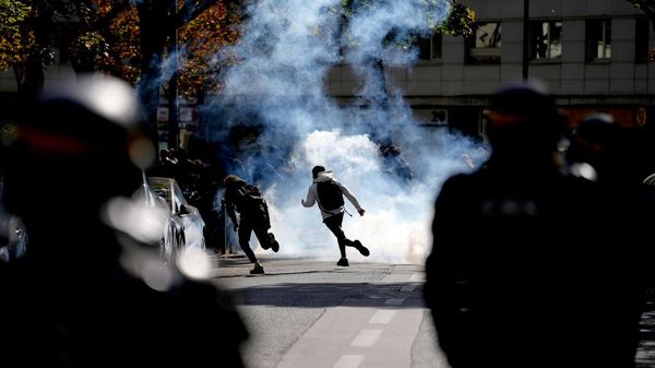 Fransa'da öğrenci protestoları - Sputnik Türkiye