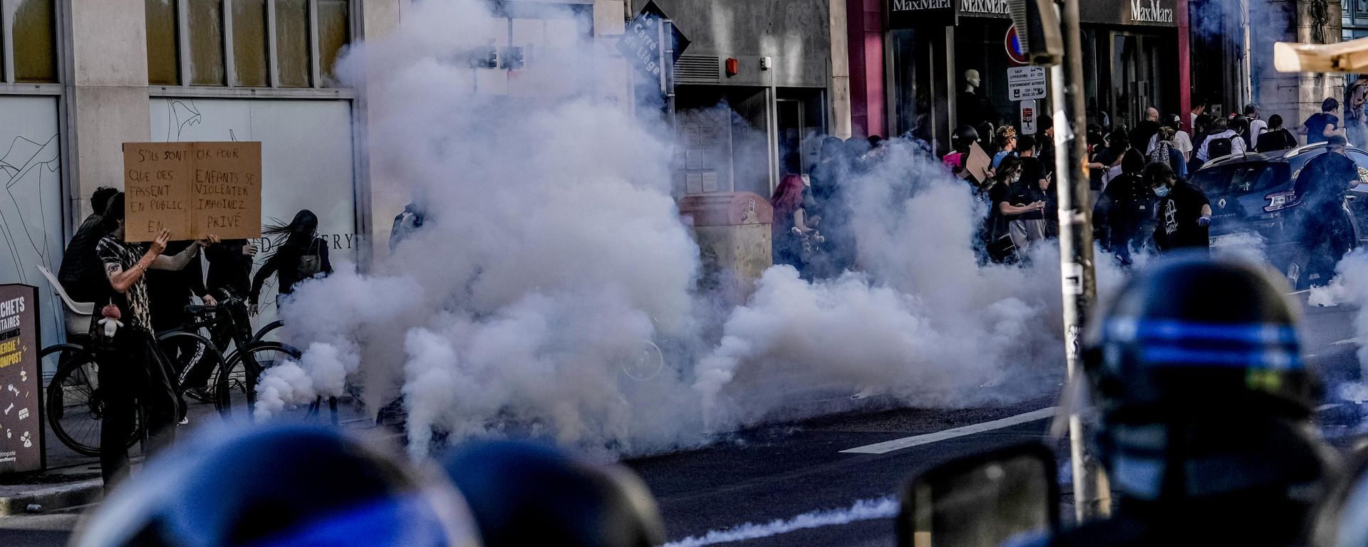Fransa'daki lise protestolarında son durum - Sputnik Türkiye, 1920, 07.10.2026