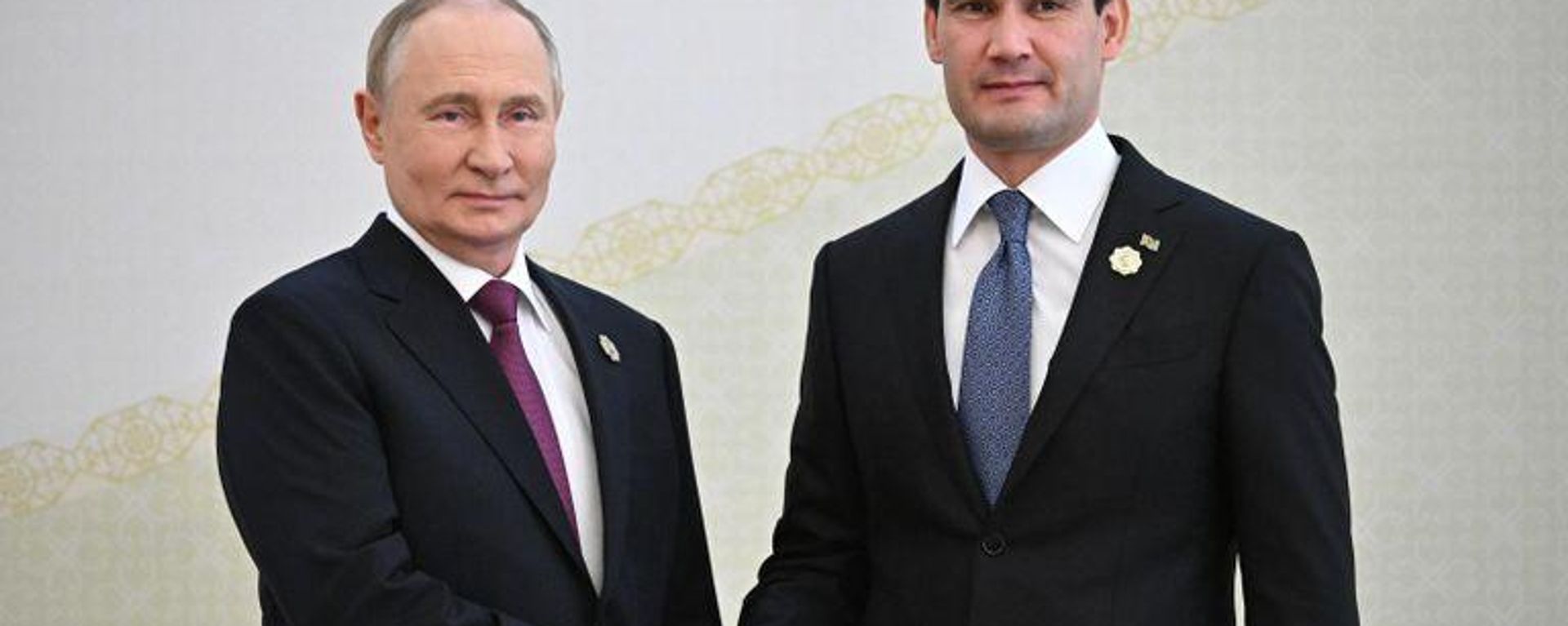 Rusya Devlet Başkanı Vladimir Putin ve Türkmenistan Devlet Başkanı Serdar Berdimuhamedov  - Sputnik Türkiye, 1920, 08.10.2026