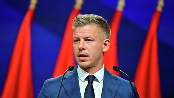 Лидер оппозиционной партии Тиса Петер Мадьяр - Sputnik Türkiye