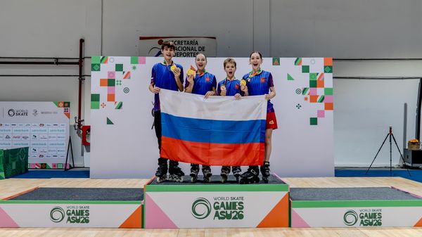 Paraguay’da düzenlenen World Skate Games’in ilk haftasını 7’si altın toplam 17 madalyayla tamamlayan Rusya Milli Takımı, tarihinin en yüksek madalya sayısına ulaştı.  - Sputnik Türkiye