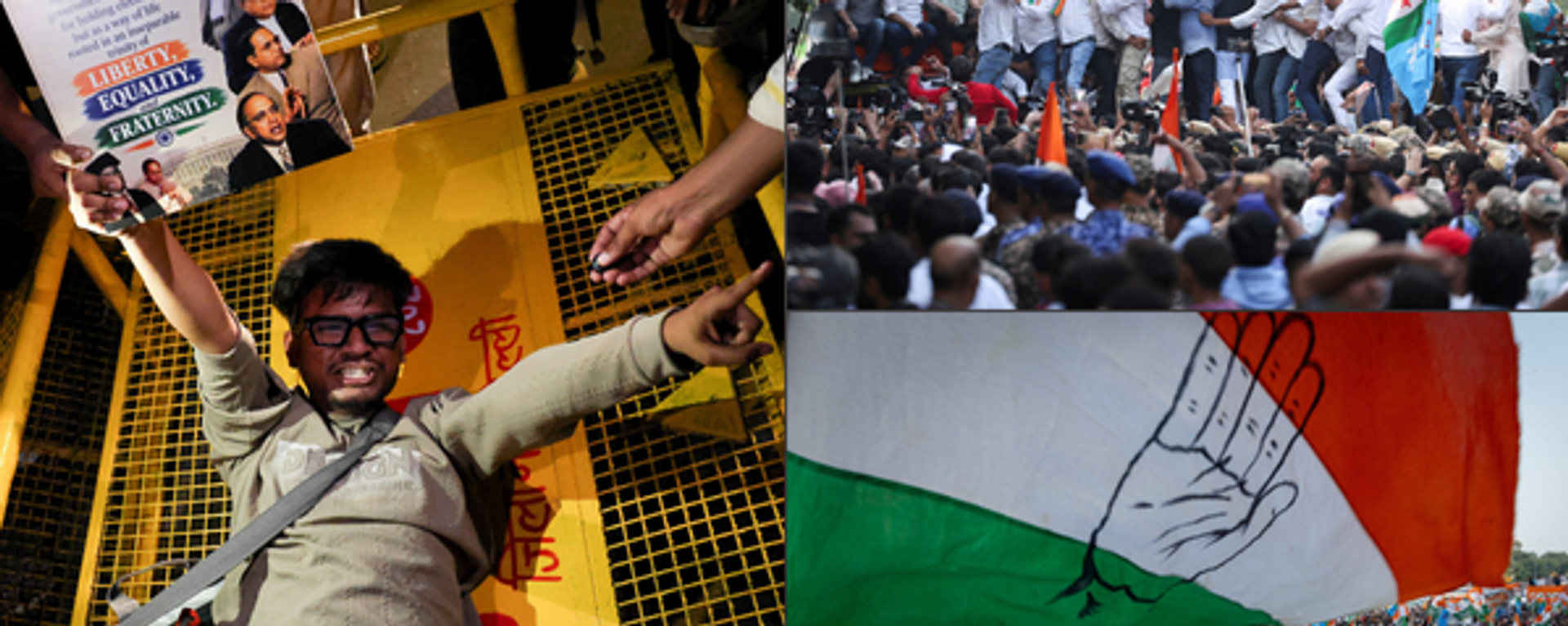 Hindistan'da protestolar - Sputnik Türkiye, 1920, 13.10.2026