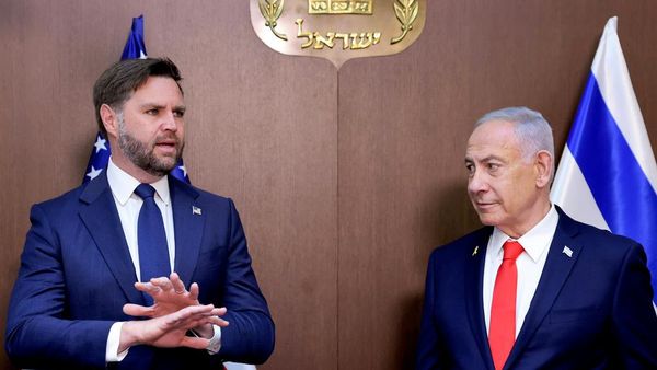 ABD Başkan Yardımcısı JD Vance ve İsrail Başbakanı Benyamin Netanyahu - Sputnik Türkiye