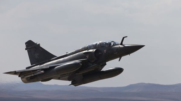 French Mirage 2000D jet fighter. (File) - Sputnik Türkiye