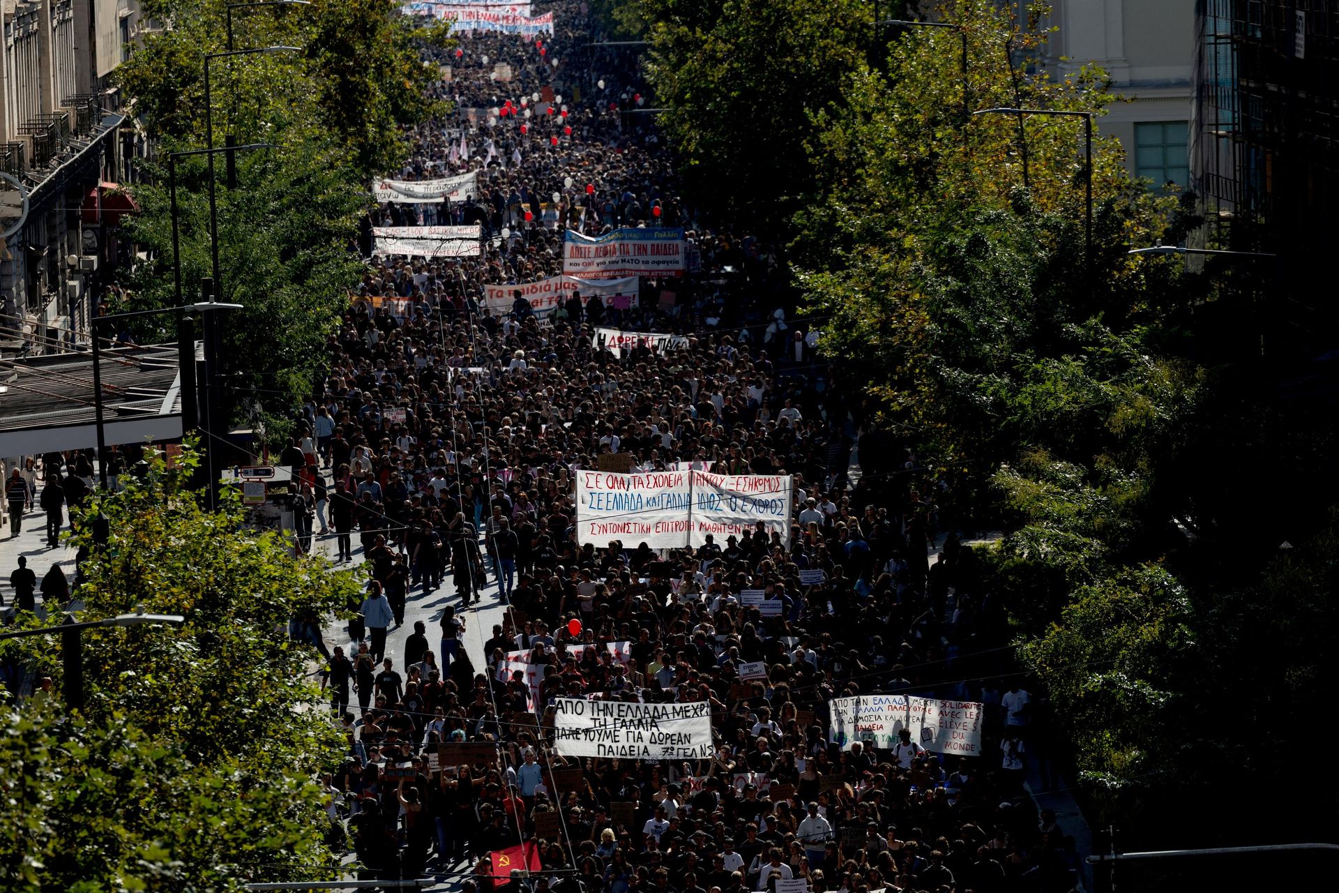 Yunanistan'da protestolar - Sputnik Türkiye, 1920, 21.10.2026