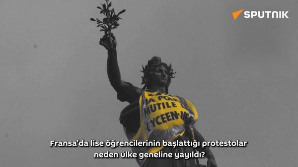  Fransa’da lise öğrencilerinin başlattığı protestolar neden ülke geneline yayıldı? - Sputnik Türkiye