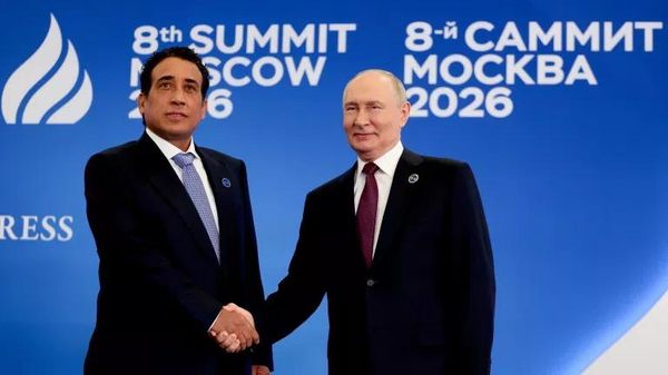 Putin, Libya Başkanlık Konseyi Başkanı Menfi ile görüştü - Sputnik Türkiye