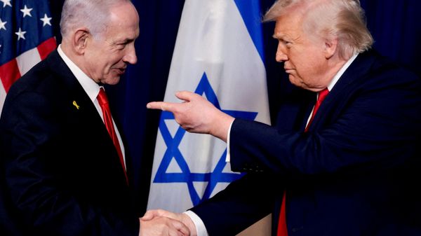 Trump Netanyahu - Sputnik Türkiye