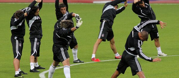 Beşiktaş futbol külübü. Moskova’da antremanlar - Sputnik Türkiye