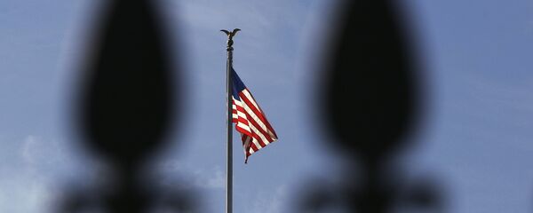 Washington Beyaz Saray bayrak - Sputnik Türkiye